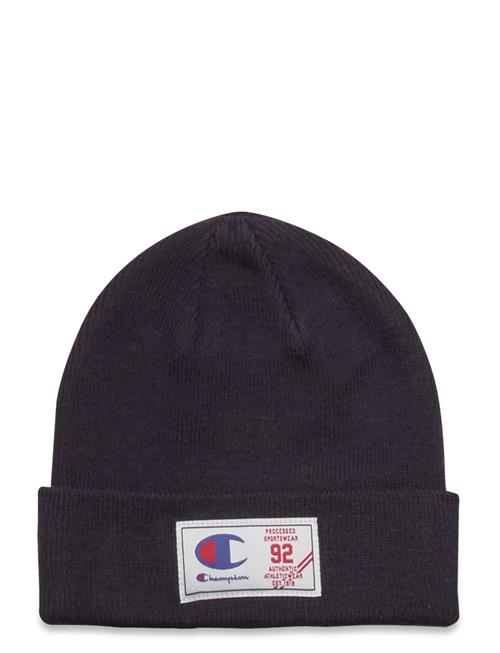 Se Champion Beanie Cap Champion Navy ved Booztlet