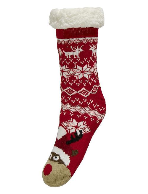 Kids Only Kogchristmas Teddy Socks Acc Kids Only Red