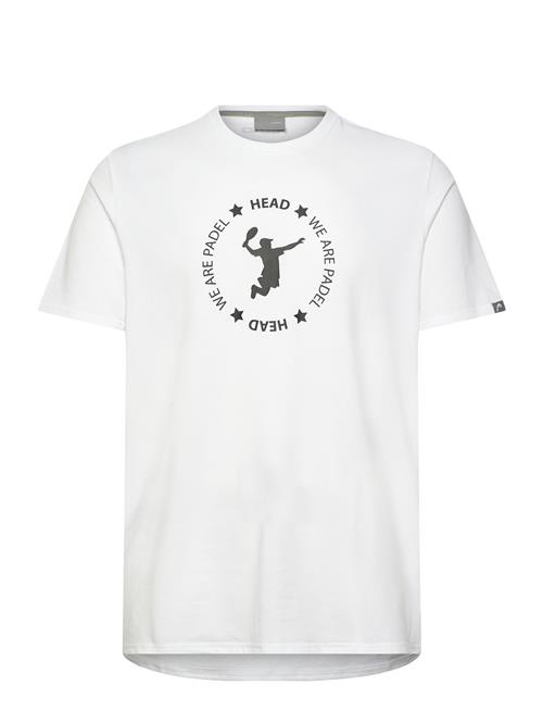 Se Head We Are Padel T-Shirt Men Head White ved Booztlet