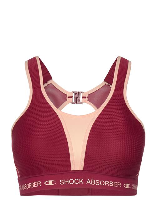 Ultimate Run Bra Padded 06S7 - Grey Ms051 - 75E Shock Absorber Burgundy