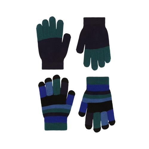 Se Molo 2-pak Kei Handsker Dark Night | Blå | 4-10 years ved Babyshop