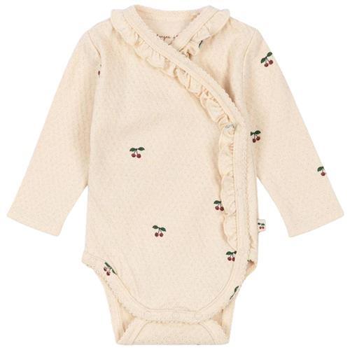 Konges Sløjd SUI NEWBORN FRILL BODY GOTS | Hvid | 6 months