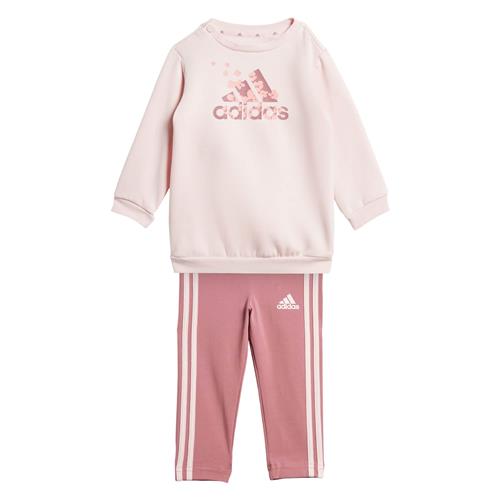 ADIDAS SPORTSWEAR Joggingdragt 'Essentials'  pink / lyserød / hvid