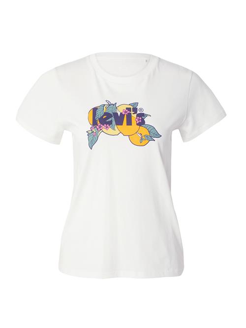 Se LEVI'S ® Shirts 'The Perfect Tee'  gylden gul / grøn / mørkelilla / hvid ved About You