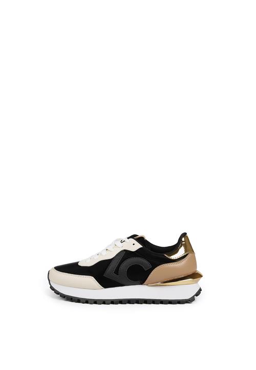 Se Lola Casademunt Sneaker low  guld / sort / hvid ved About You