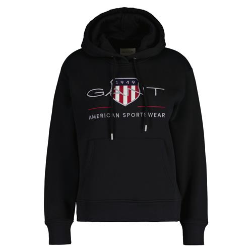 GANT Sweatshirt  blandingsfarvet / sort