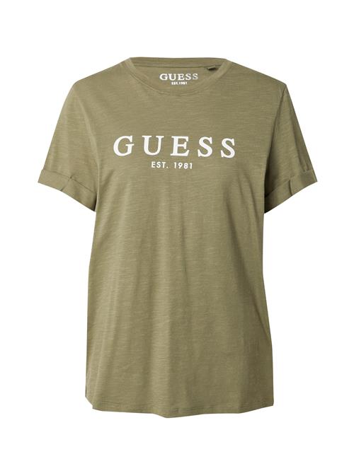 Se GUESS Shirts  oliven / hvid ved About You