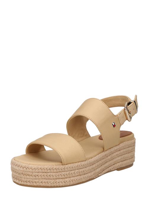 Se TOMMY HILFIGER Sandaler med rem  beige ved About You