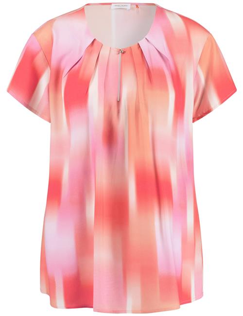 Se GERRY WEBER Bluse  lyselilla / pastelorange / lyserød ved About You