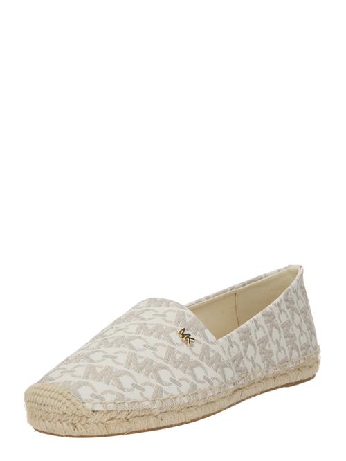 MICHAEL Michael Kors Espadrillaer 'KENDRICK'  creme / mørkebeige / basalgrå