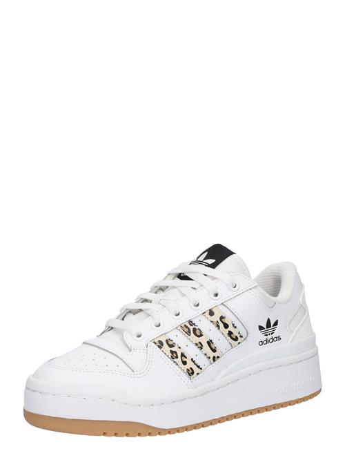 ADIDAS ORIGINALS Sneaker low 'Forum Bold'  ecru / mørkebeige / sort / hvid