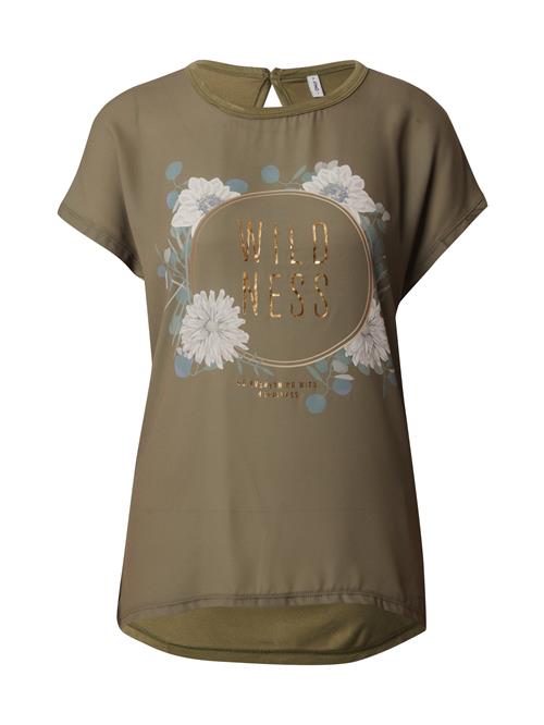 ONLY Shirts 'FLORA'  guld / basalgrå / greige / oliven