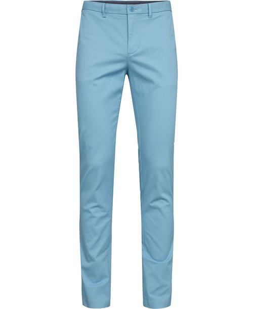 Tommy Hilfiger Chino Denton 1985 Pima Cotton Mand Sleepy Blue Chinos Str 33/32 - hos Magasin