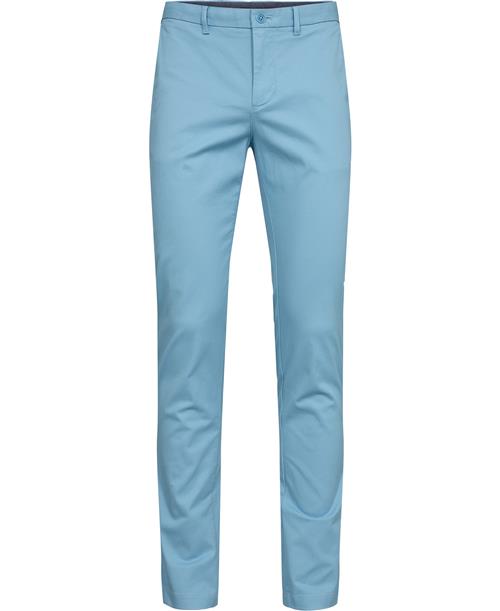 Tommy Hilfiger Chino Denton 1985 Pima Cotton Mand Sleepy Blue Chinos Str 34/32 - hos Magasin