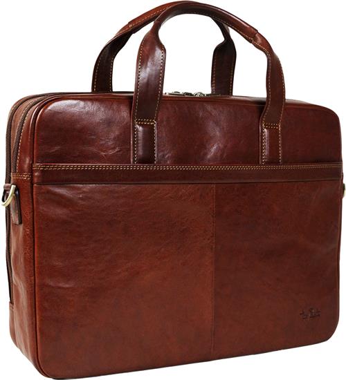 Tony Perotti Briefcase, 2 Compartments 29x11x40cm - Kortholdere Læder hos Magasin