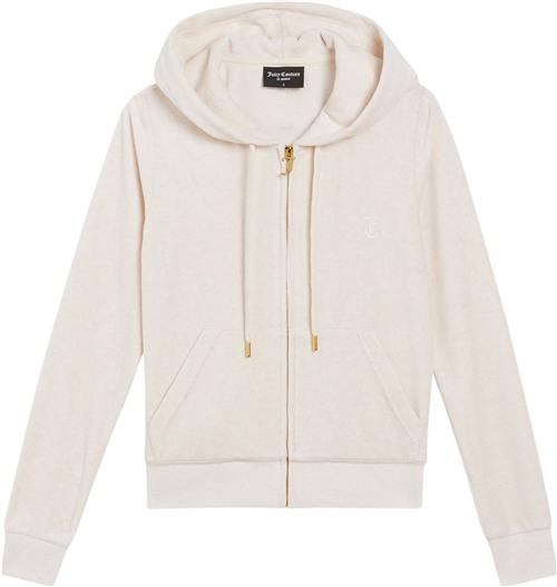 Juicy Couture Robertson Gold Kvinde Oatmeal Marl Hættetrøjer Str XS - Velour hos Magasin