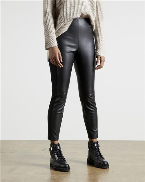 Se Ted Baker Vllada Faux Leather Legging Trouser Kvinde Black Læderbukser Str S /2 - Læder hos Magasin ved Magasin