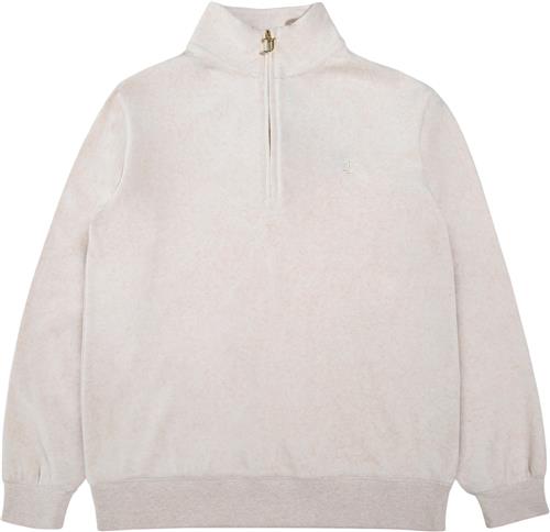 Juicy Couture Pete Pullover Gold Kvinde Oatmeal Marl Langærmede Bluser Str S - Bomuld hos Magasin