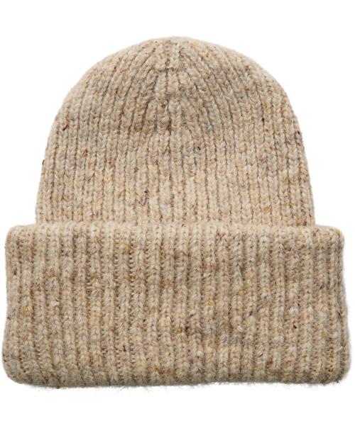 Magasin du Nord Collection Magasin 7880 Only Eco Beanie Donegal 1260 Creme ONE SIZE Huer Silke