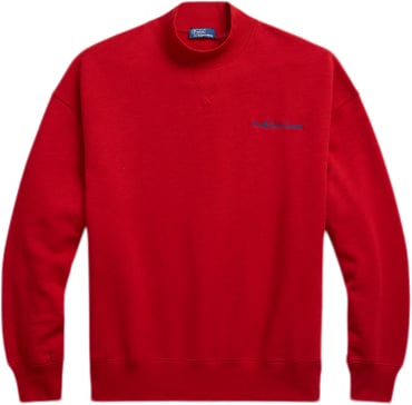 Polo Ralph Lauren Vintage Fleecelsl-sws Kvinde Madison Red Sweaters Str XS - hos Magasin