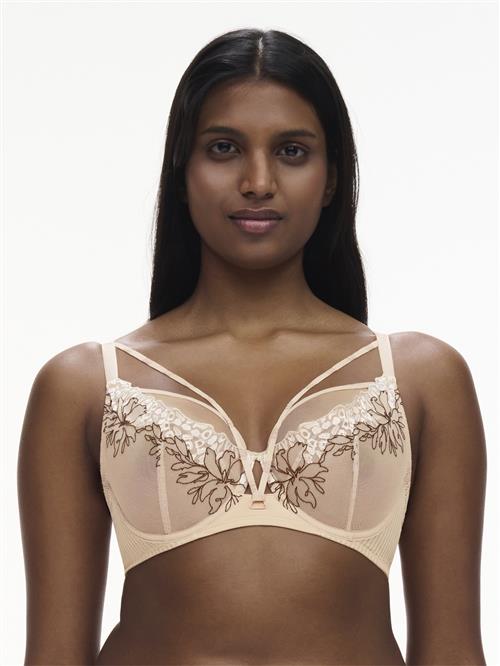 Se Chantelle Pulp Spice Covering Bra Full Cup Bh'er Str F 85 - hos Magasin ved Magasin