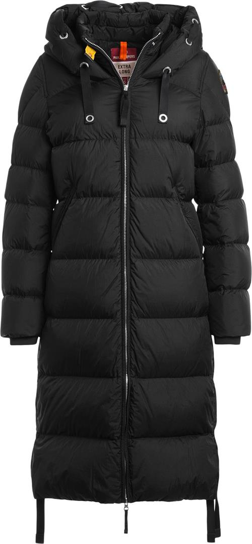 PARAJUMPERS Panda Water Repellent Down Jacket Kvinde Black Dunjakker Str XS - Nylon hos Magasin