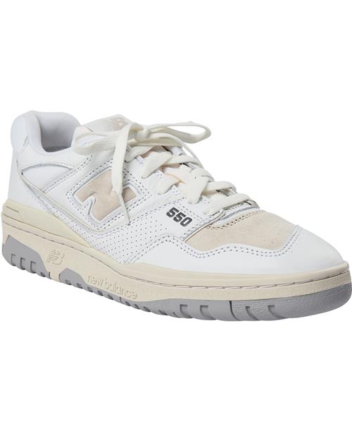 New Balance New Balance Bb550 Mand White Sneakers Str 46.5 - hos Magasin