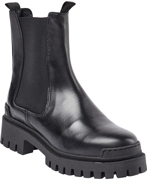 Pavement Malou Kvinde Black Chelsea Boots Str 42 - Læder hos Magasin