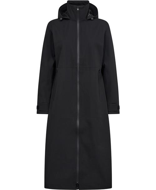 Danefæ The Danedogwalker Raincoat Kvinde Sort Regnjakker Str XXXL - Lycra hos Magasin