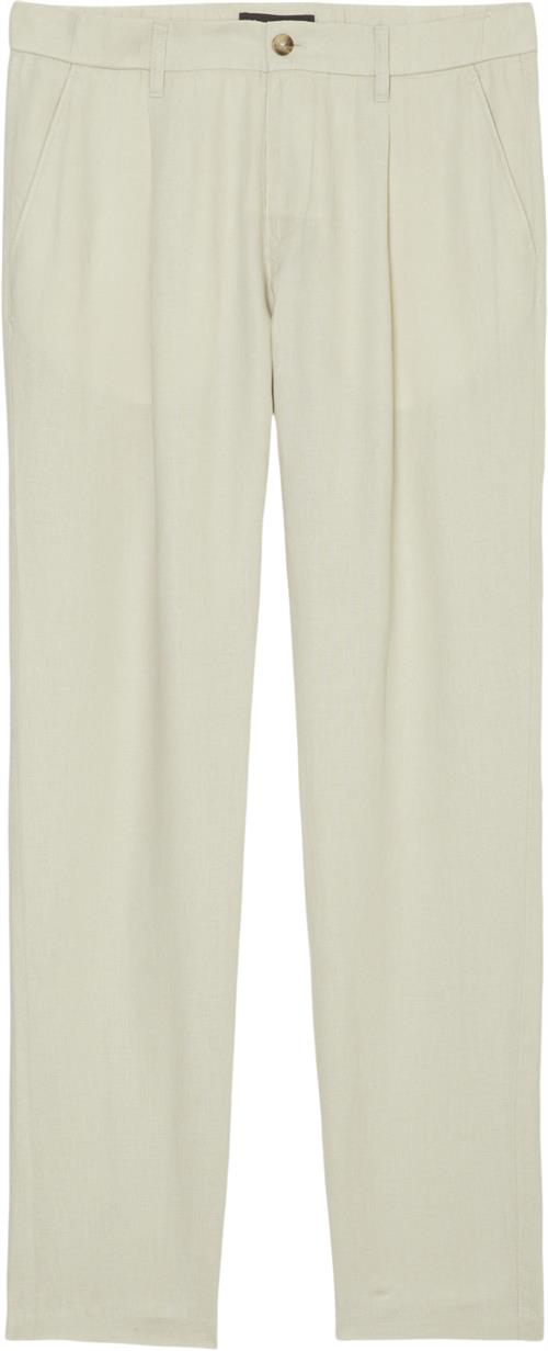 Se Marc O’Polo Osby Jogger Pleats Mand Gray Silk Casual Bukser Str 32 32 - hos Magasin ved Magasin