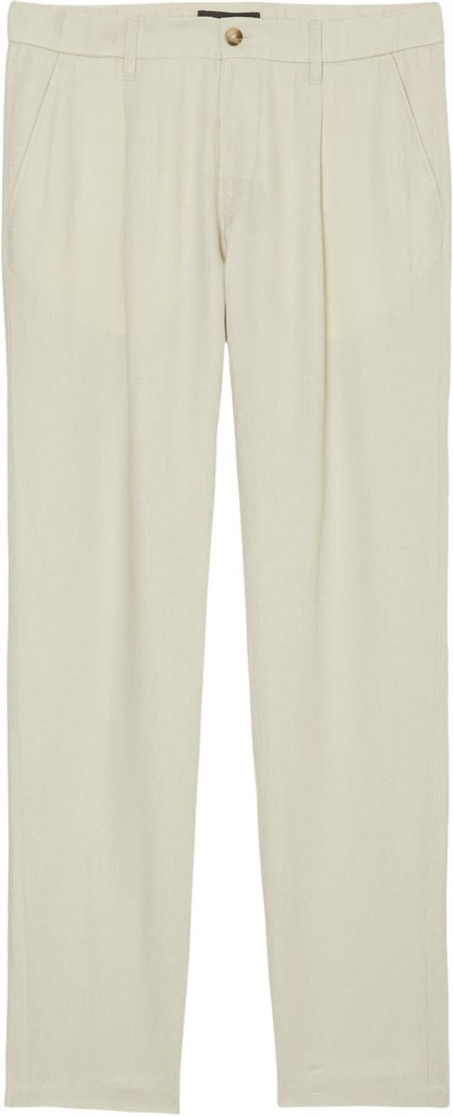 Se Marc O’Polo Osby Jogger Pleats Mand Gray Silk Casual Bukser Str 38 32 - hos Magasin ved Magasin