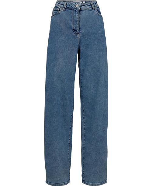 REMAIN Cocoon Denim Pants Kvinde Blue Mirage Boyfriend Jeans Str 30 Denim - hos Magasin