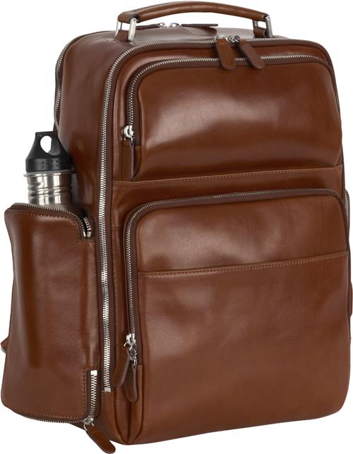 Leonhard Heyden L. Heyden Cambridge Businessrucksack Cognac 32x42x17cm - Rygsække hos Magasin