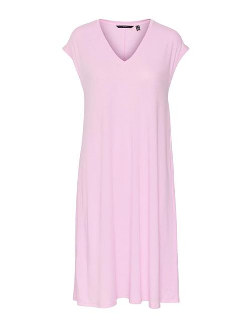 Vero Moda Vmmarijune Sl Knee Dress Jrs Vero Moda Pink