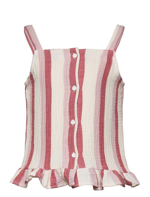 Se Kids Only Kogthyra Singlet Frill Top Wvn Kids Only Patterned ved Booztlet