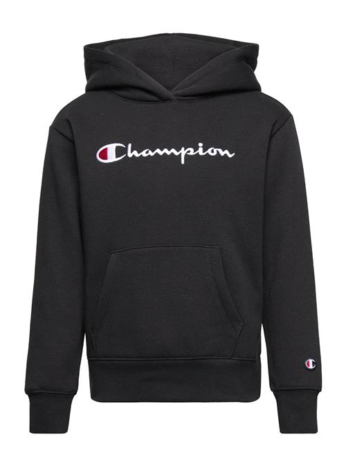 Se Champion Hooded Sweatshirt Champion Black ved Booztlet