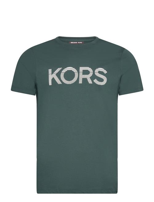 Michael Kors Tipped Kors Tee Michael Kors Green