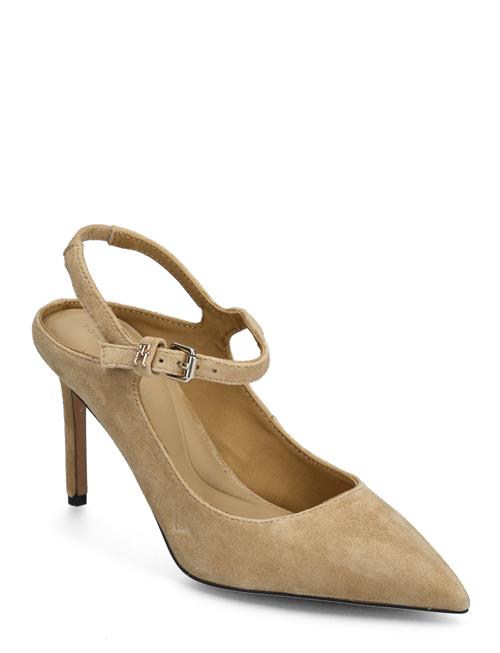 Th Pointy Strap Heel Tommy Hilfiger Khaki