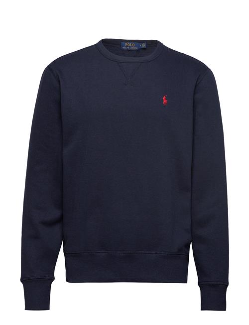 Se Polo Ralph Lauren Rl Fleece-Lsl-Knt Polo Ralph Lauren Blue ved Booztlet