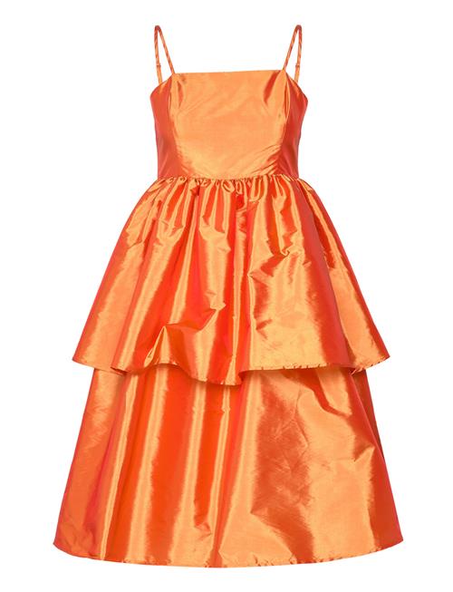 bzr Tafetta Dream Dress Bzr Orange