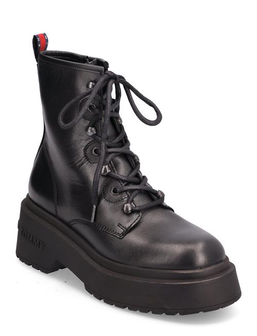 Tommy Hilfiger Tjw Lace Up Boot Chunky Tommy Hilfiger Black