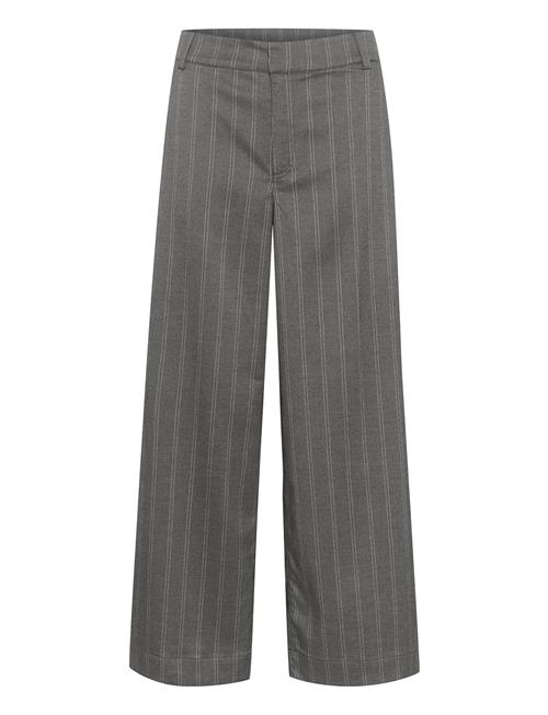 Se My Essential Wardrobe Titomw Wide Pant My Essential Wardrobe Grey ved Booztlet