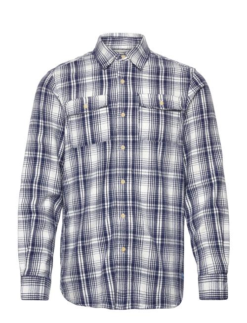 Scotch & Soda Regular Fit Flannel Check Shirt Scotch & Soda Blue