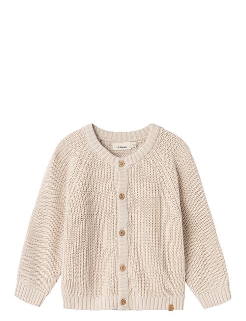 Lil'Atelier Nmnemlen Lin Ls Knit Lil Noos Lil'Atelier Cream