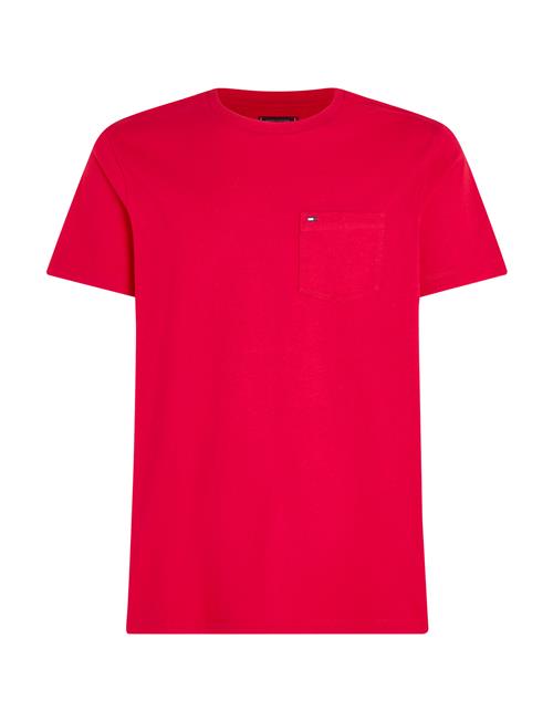 Essential Solid Pocket Tee Tommy Hilfiger Red