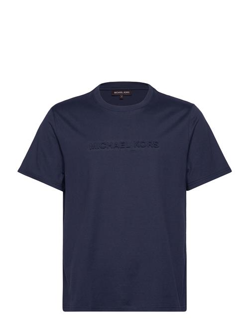 Michael Kors Embossed Logo Tee Michael Kors Blue