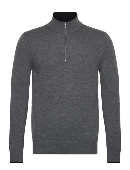 Michael Kors Core Merino Quarter Zip Michael Kors Grey