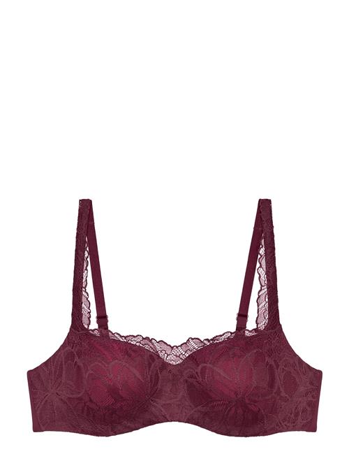 Body Make-Up Illusion Lace Balc T Triumph Burgundy