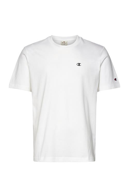 Se Champion Crewneck T-Shirt Champion White ved Booztlet