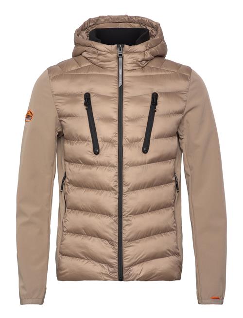 Superdry Sport Hooded Storm Softshell Jkt Superdry Sport Brown